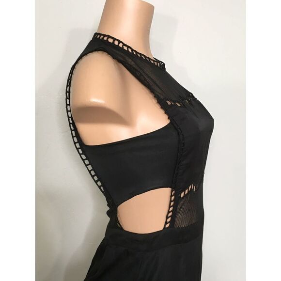 New. NBD black cut out lace trimmed dress. - Picture 5 of 11